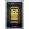 1 oz Asahi gold bar, obv Button Left