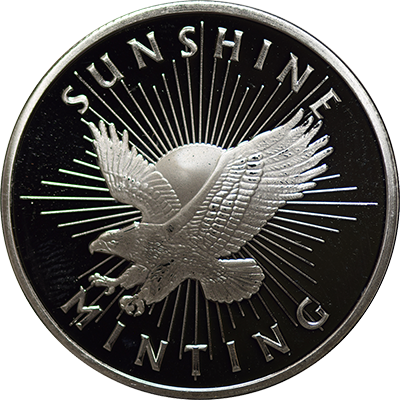 1 oz Sunshine Silver Rounds - Buy Silver Coins