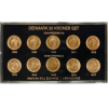 Denmark Gold 20 Kroner 10 Coin Set