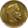 1864-a French 100 Franc Napoleon III NGC MS-61 (006890971001)