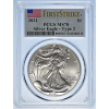 2021 American Silver Eagle 1 oz PCGS MS-70 First Strike Type 2