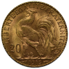 French Gold 20 Franc Rooster BU